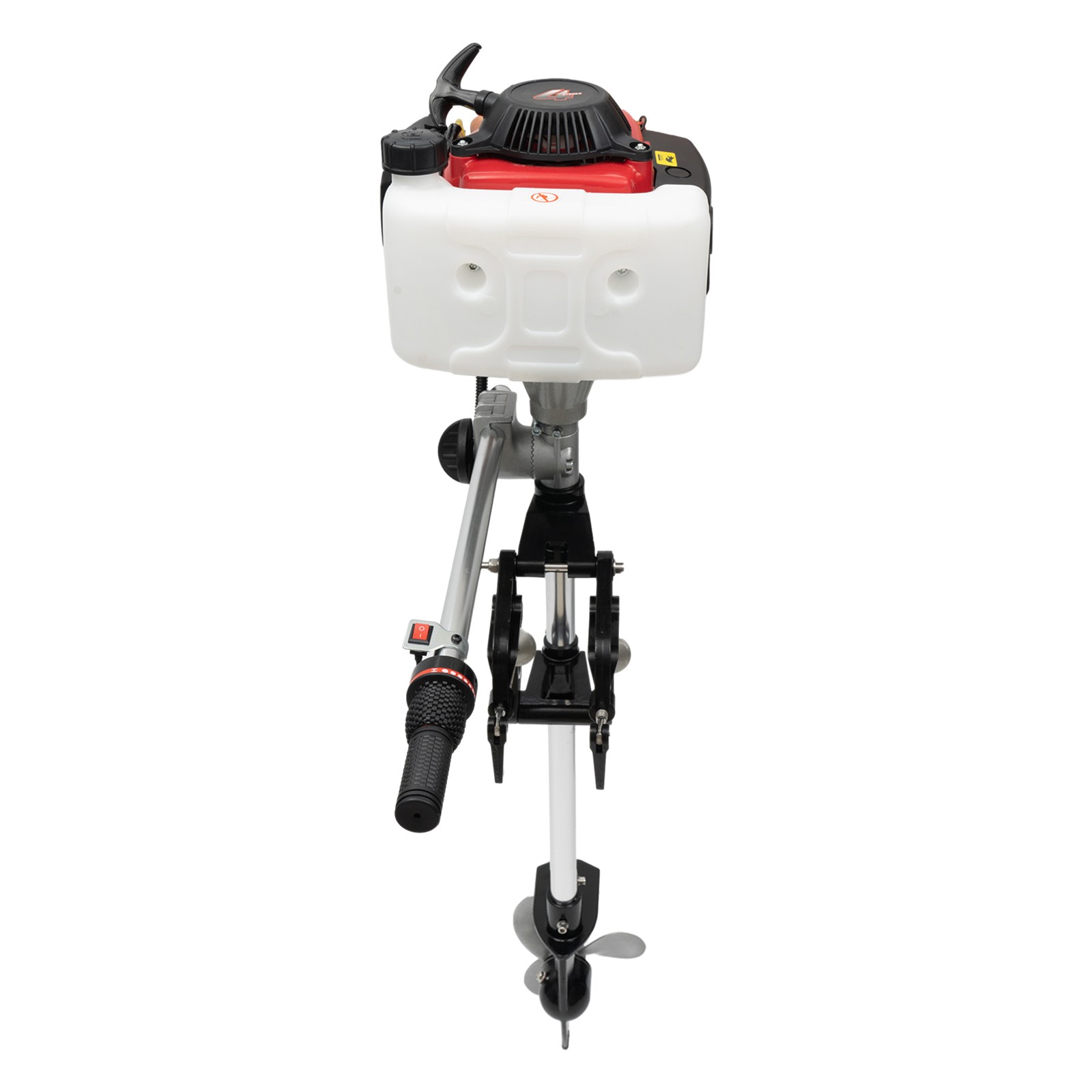 HANGKAI 4HP 4Stroke Heavy Duty Outboard Motor Boat Engine W/Air Cooling System