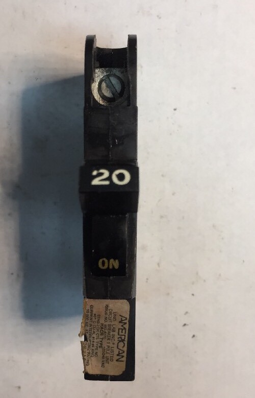 Federal Pacific FPE Stab-Lok Breaker 1 Pole 20 Amp 120V Thin – Ships Today