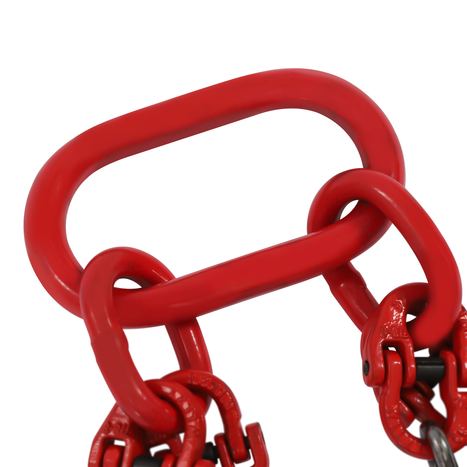 TBvechi Chain Sling 10FT 4 Legs with Sling Hooks Grade 5ton Lifting Chain Sling
