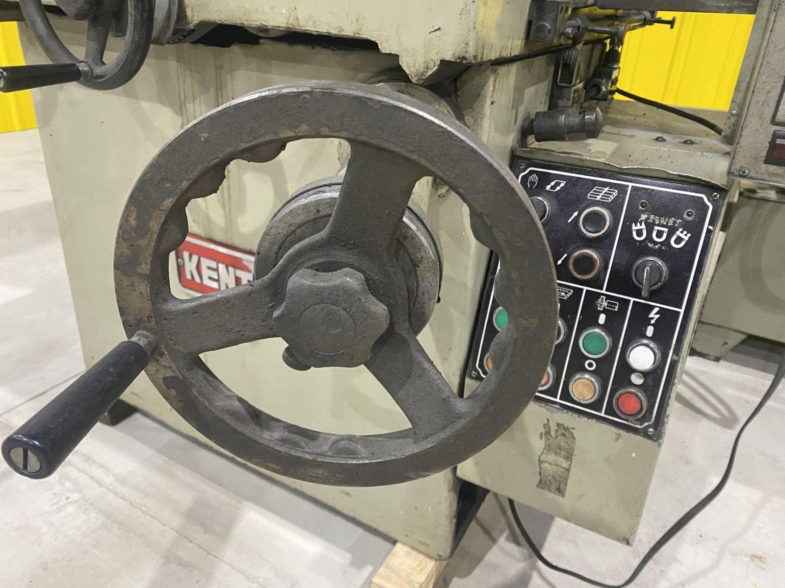 12″ x 24″ KENT MODEL #KGS-300AH AUTOMATIC HORIZONTAL SURFACE GRINDER: STOCK 2005