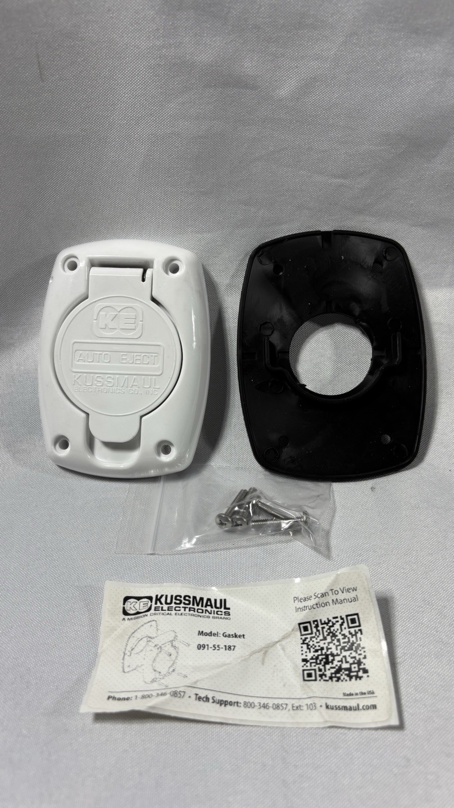 KUSSMAUL Weatherproof Blue Auto Eject COVER & Gasket 091-55-187