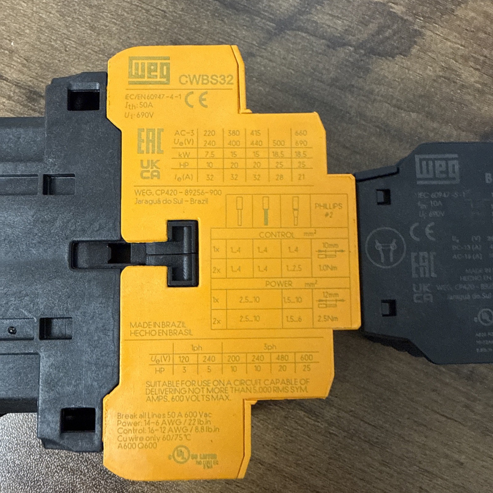 WEG CWBS32-33-30d15