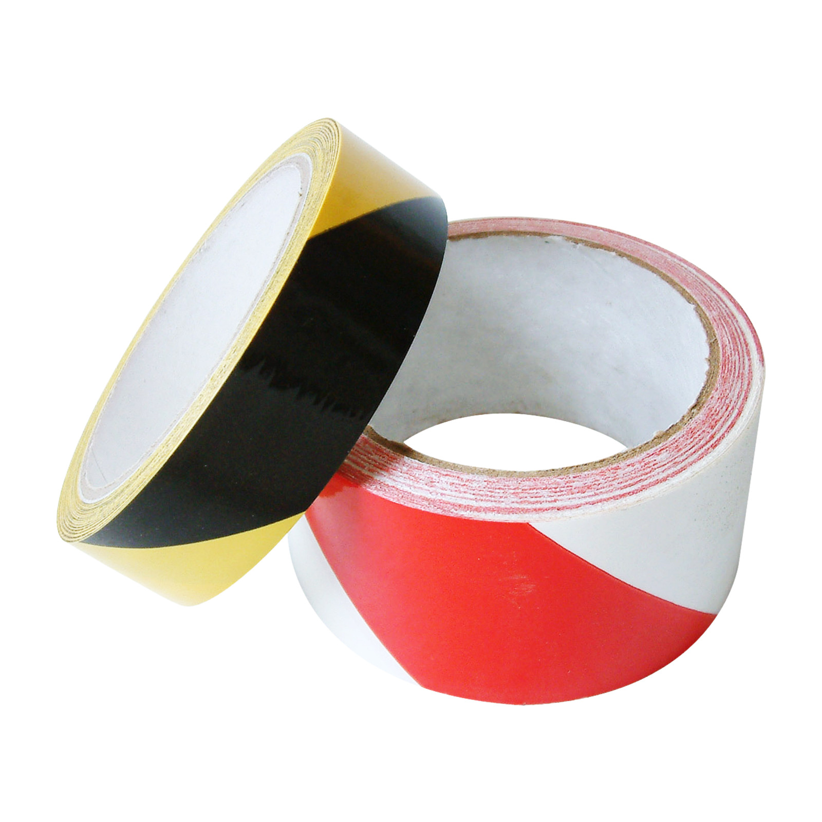 JVCC Hazard Warning Tape (HZ-8): 2 in. x 36 yds. (Red/White stripes)
