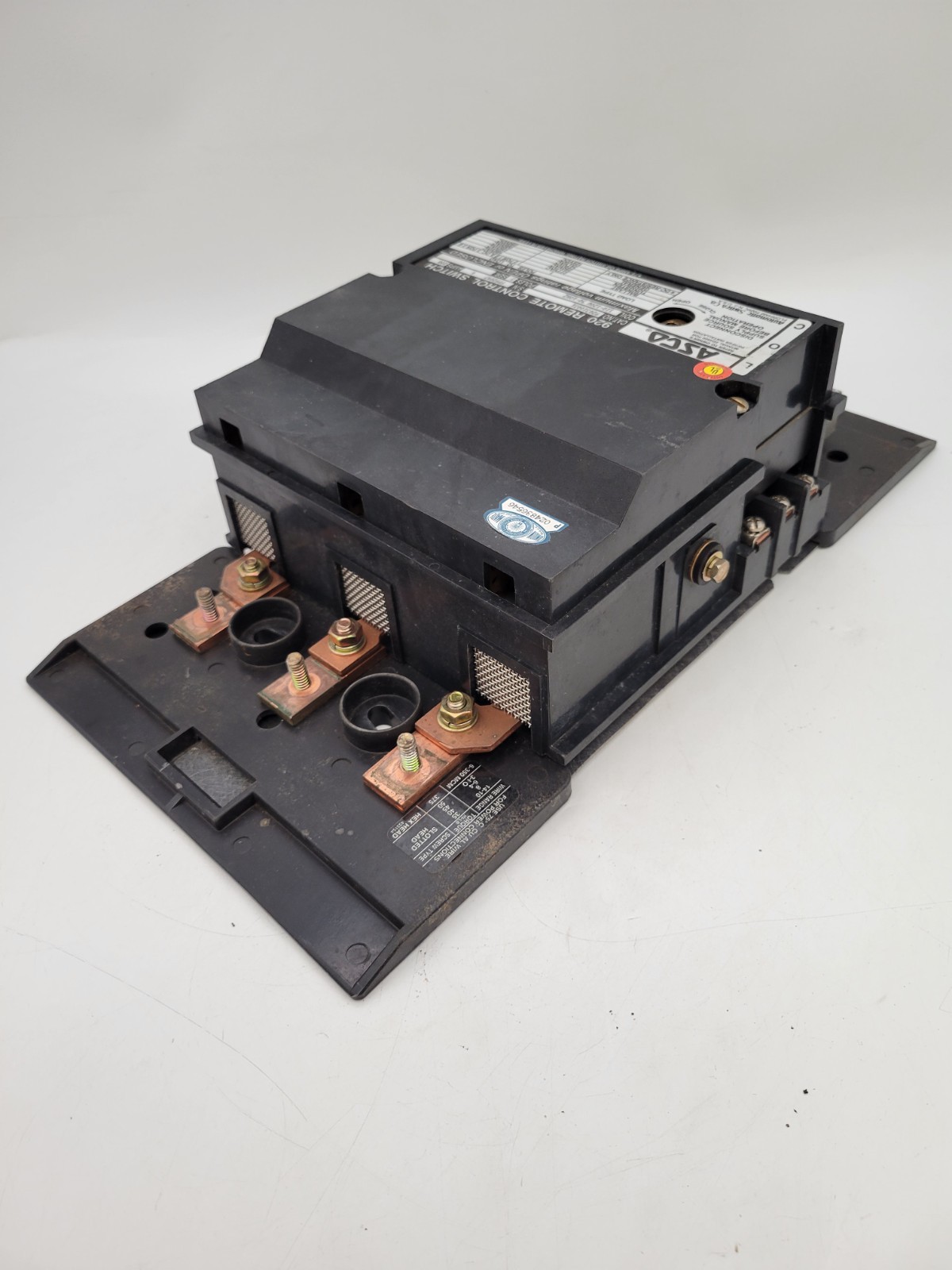 ASCO 920310031 Remote Control Switch 100A 3P 3PH Coil 110/120V 50/60Hz 920 Ser