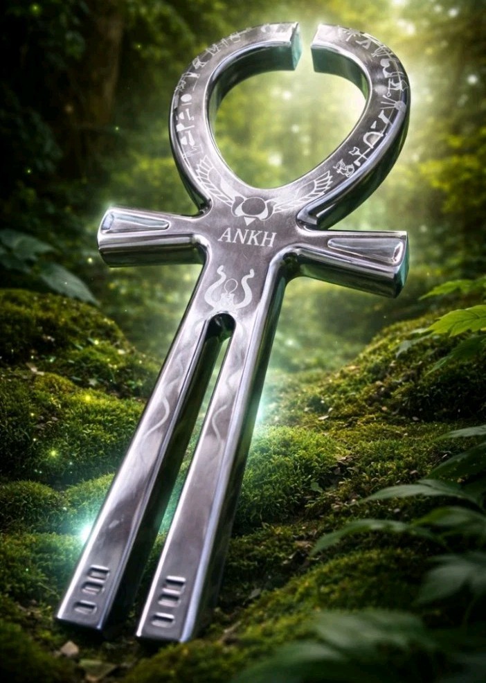 Ankh Key of Life: 432Hz & 864Hz Giant Tuning fork Healing Frequency sound Tool