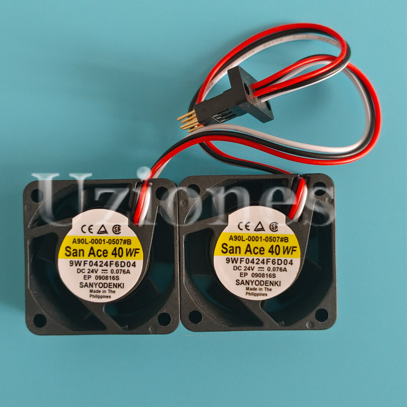 Fanuc Servo Drive Waterproof Fan For Sanyo 9WF0424F6D04 A90L-0001-0507#B 24V 4CM