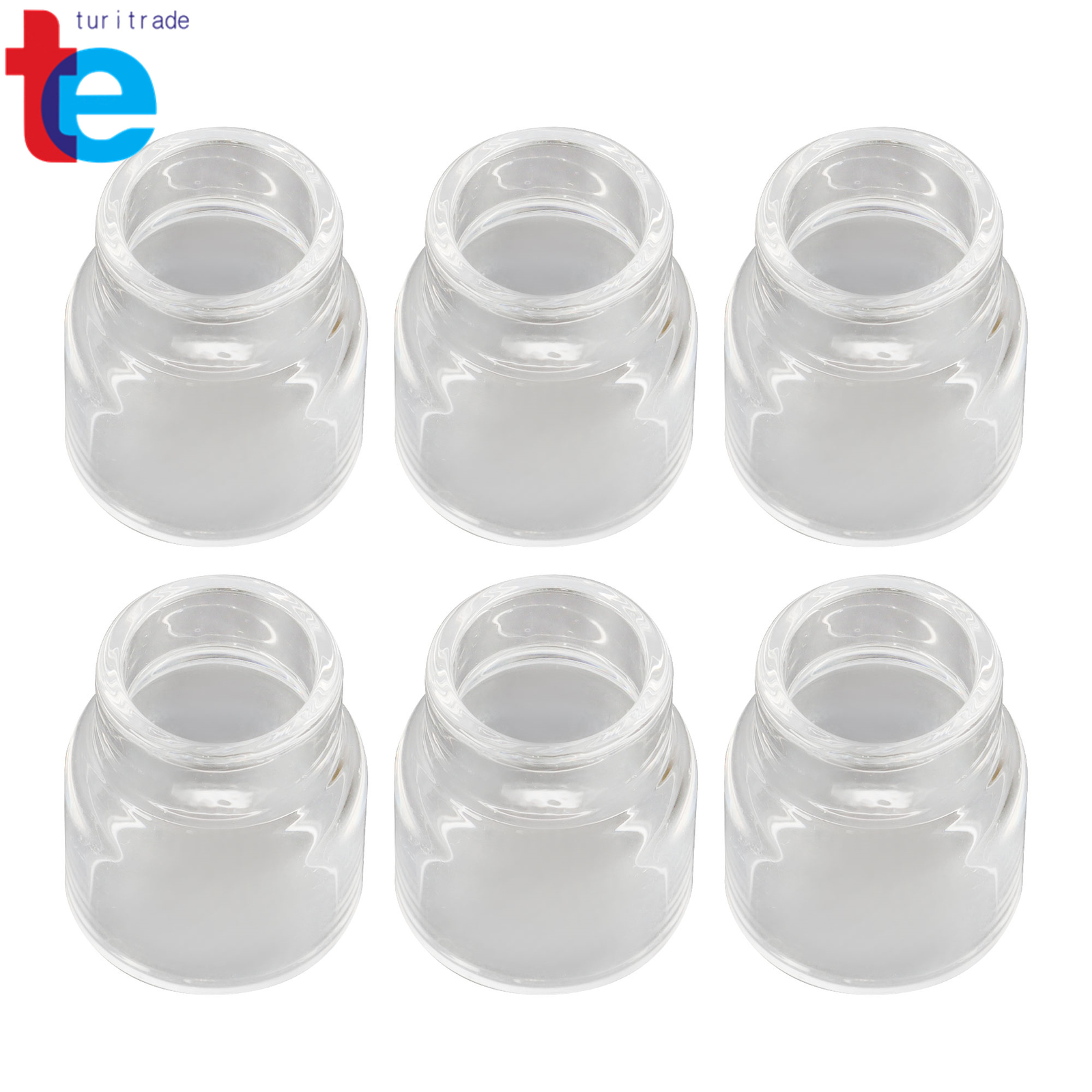 TIG Welding Torch Stubby Gas Lens #12 Pyrex Glass Cup Kit For WP-17/18/26 71Pcs