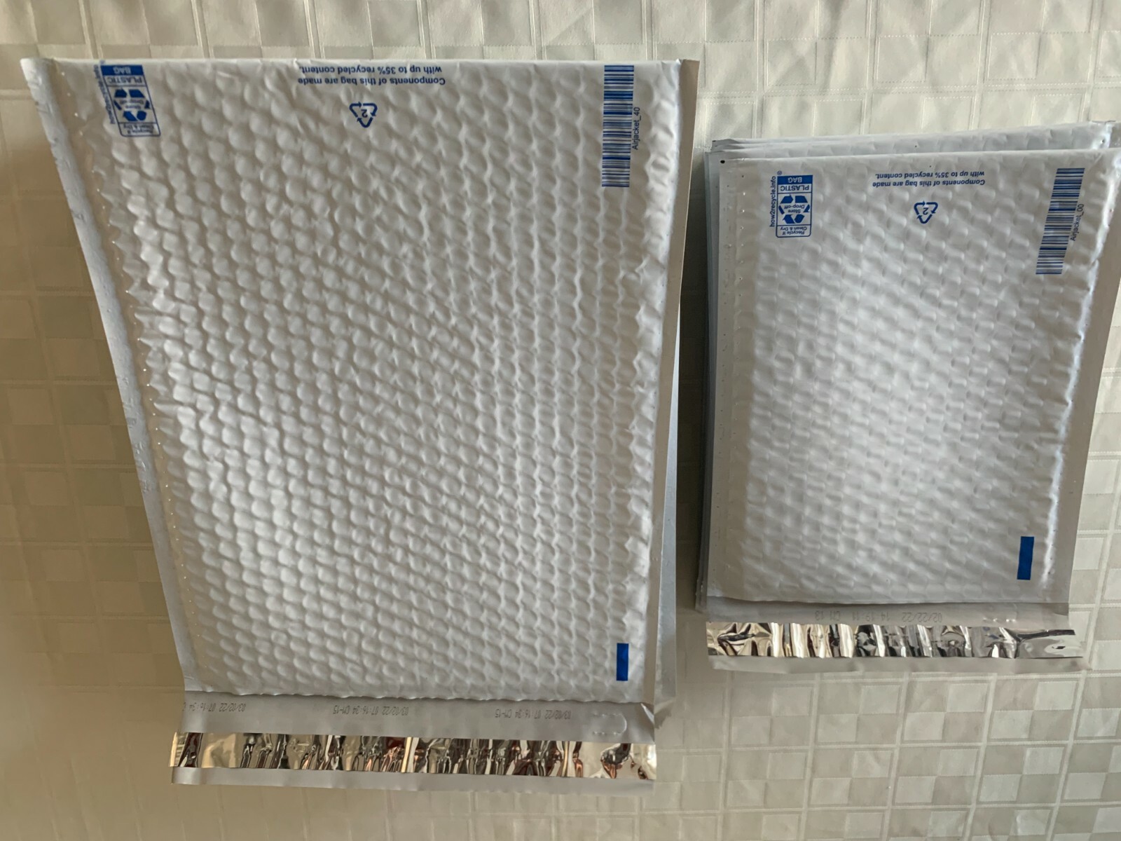 EBay 20 Piece Shipping Starter Kit – Padded Bubble Air jacket Mailers 2 Sizes