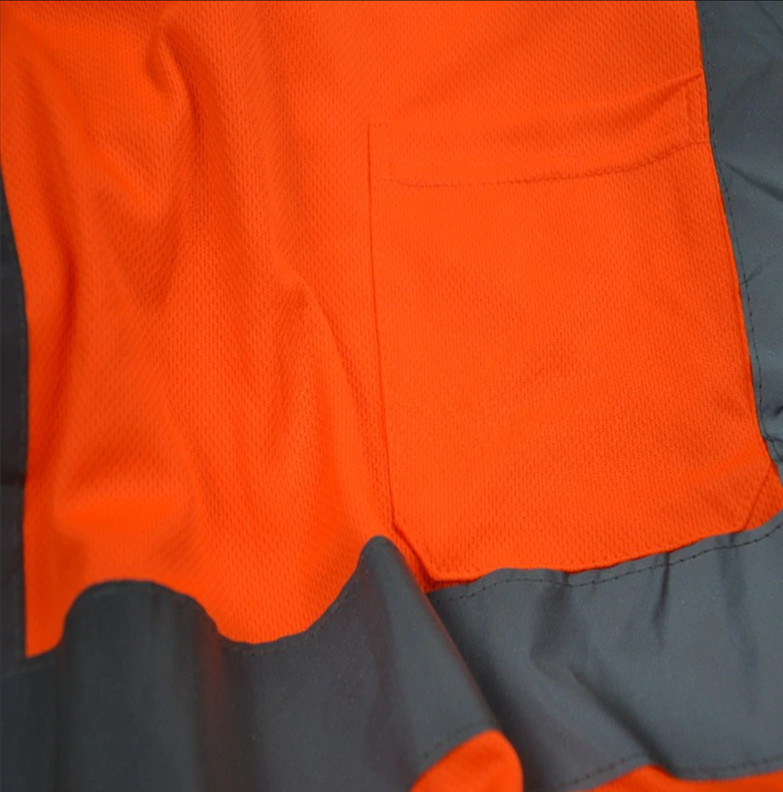 Hi Vis ANSI Class 3 Reflective Safety Work T Shirt High Visibility Breathable
