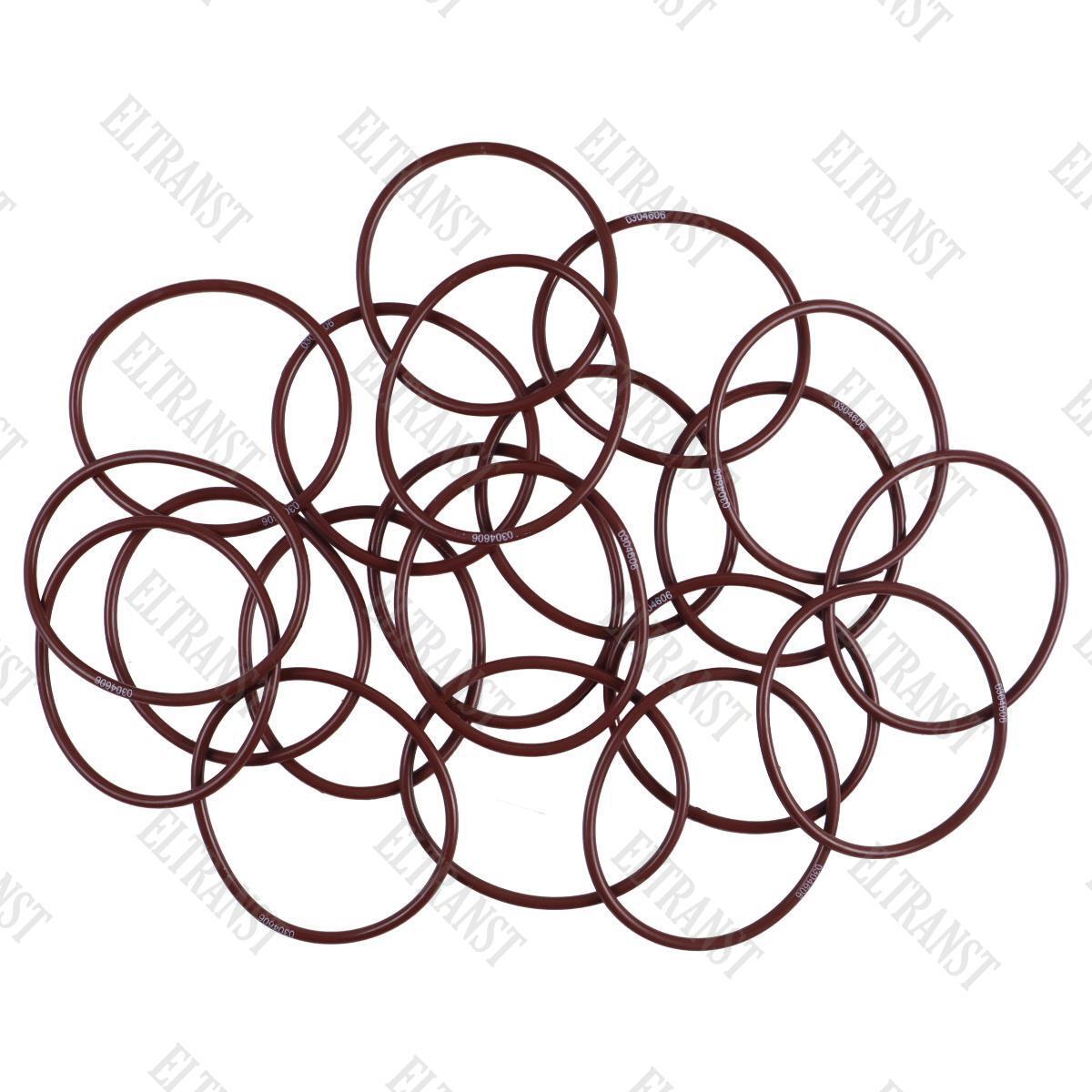 580PCS O-Ring Seal Kit 270-1528 4C-4782 for Caterpillar Nitrile Material 90Shore