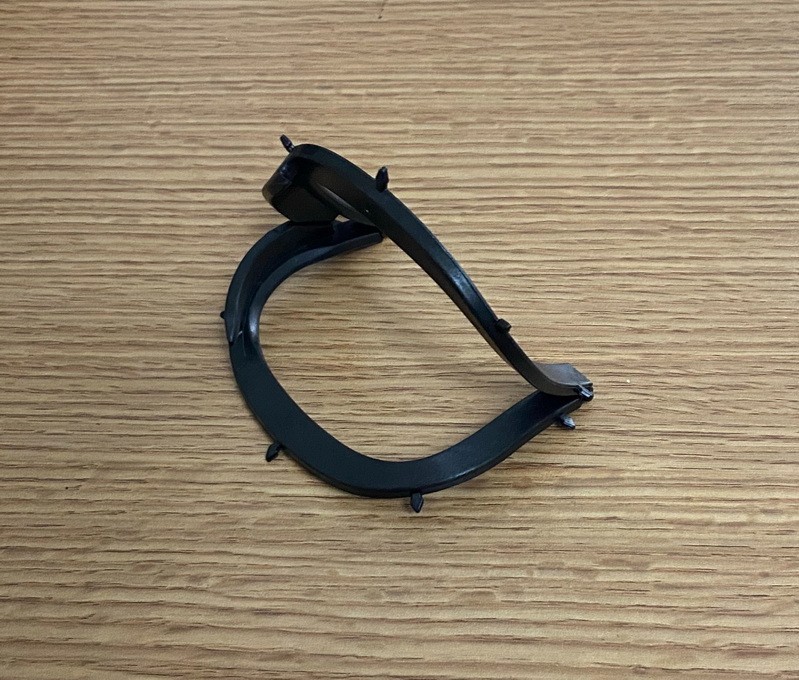 Plastic Rubber Dam Frame Dental Foldable Hager Light X-Ray Film Bracket