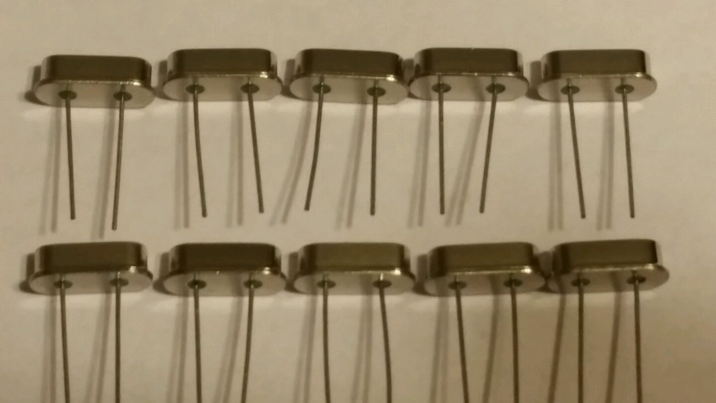 US SELLER 10pcs 16MHZ 16.000M HZ HC-49S Crystal Oscillator Arduino Raspberry