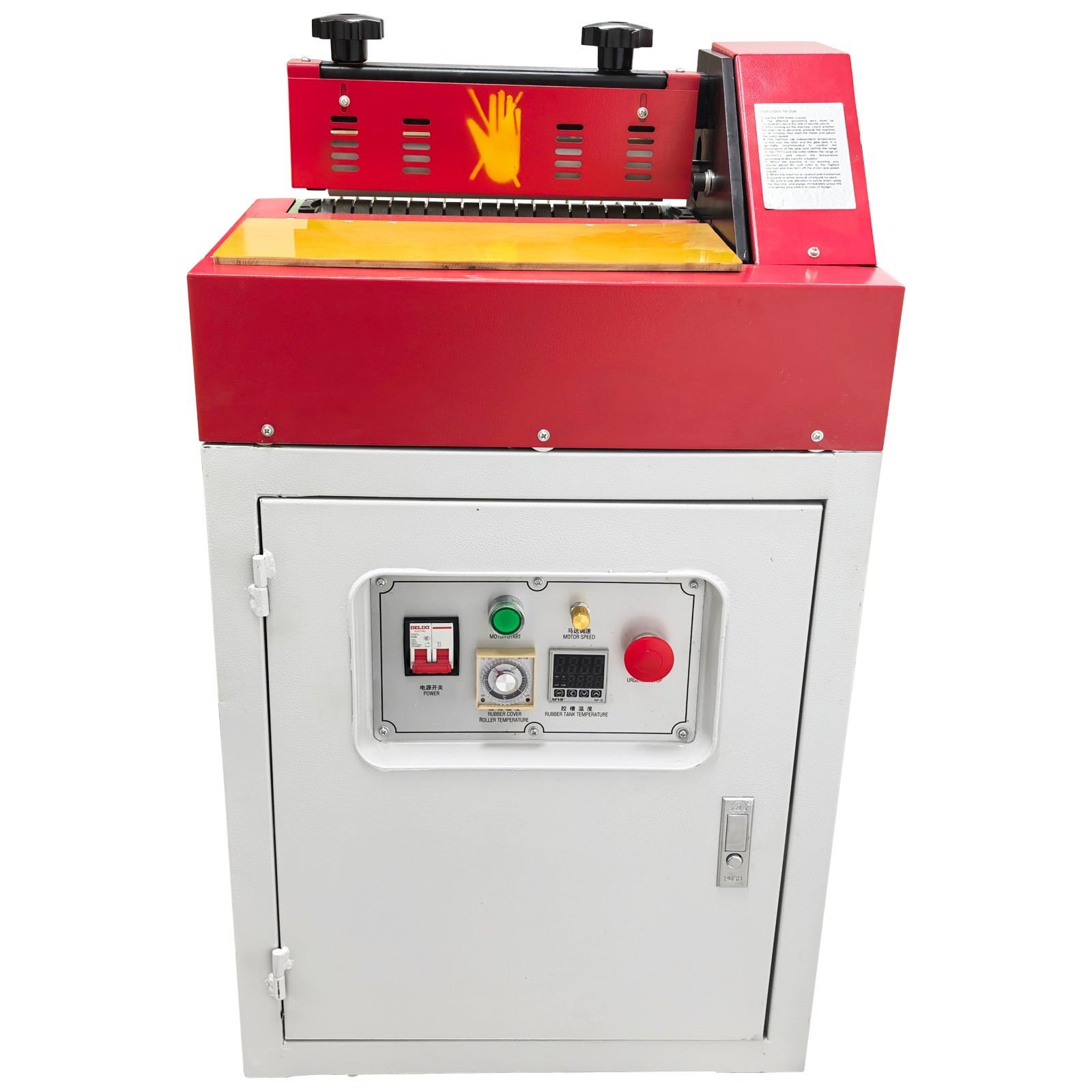 New 11.8 inch Hot Melt Adhesive Gluing Machine 220V without Plug