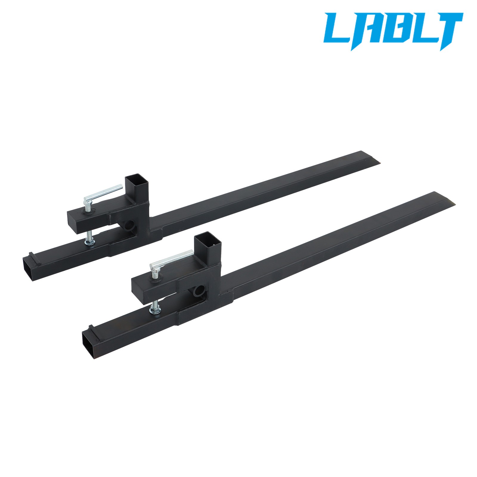 LABLT Clamp on Pallet Forks 60″ for Tractor Bucket Loader Tractor Skid Steer