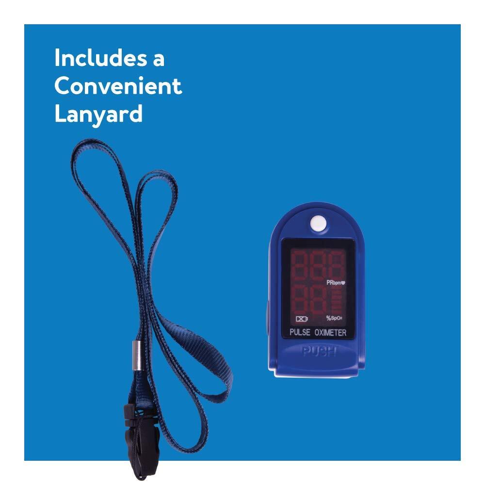 Roscoe Medical Finger Pulse Oximeter Oxygen Saturation Monitor