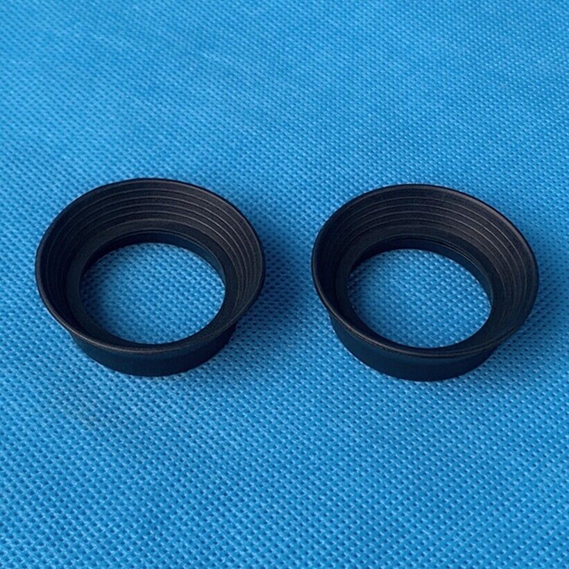 2pc Binocular Microscope Eyepiece Cup Rubber Eye Lens Guard Shield for 29-36mm