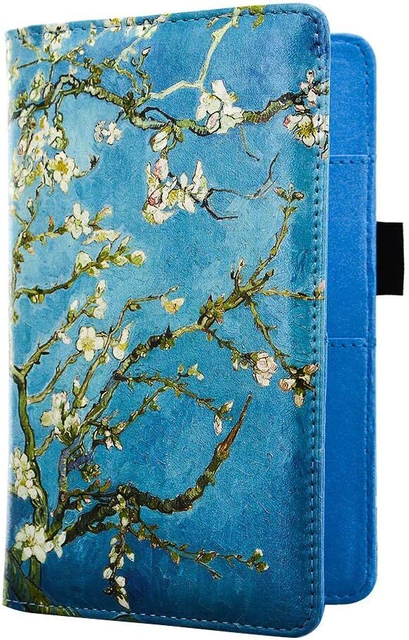 Medium Green Flower Server Book Deluxe Durable Design For Food Service 8 Slots