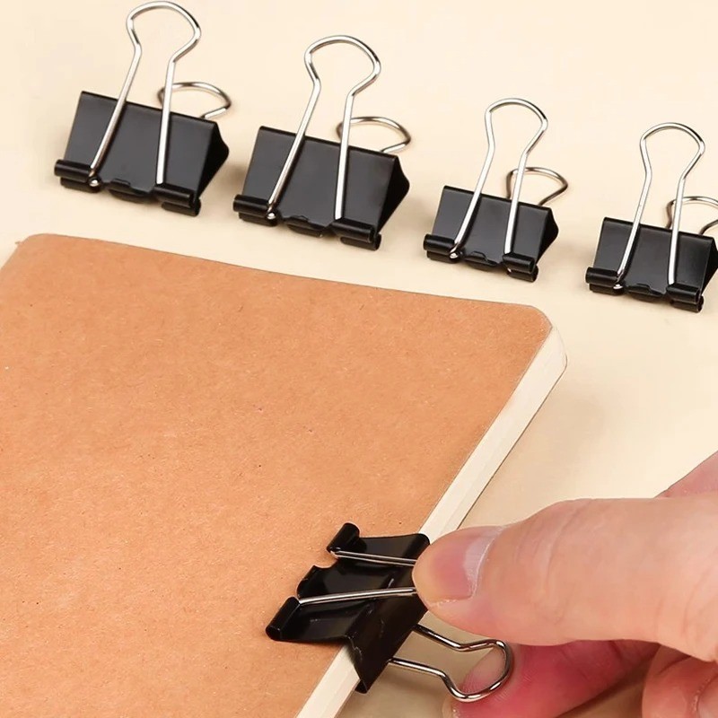 Binder Clips Inch Big Paper Clamps for Office Supplier – Pack of 10