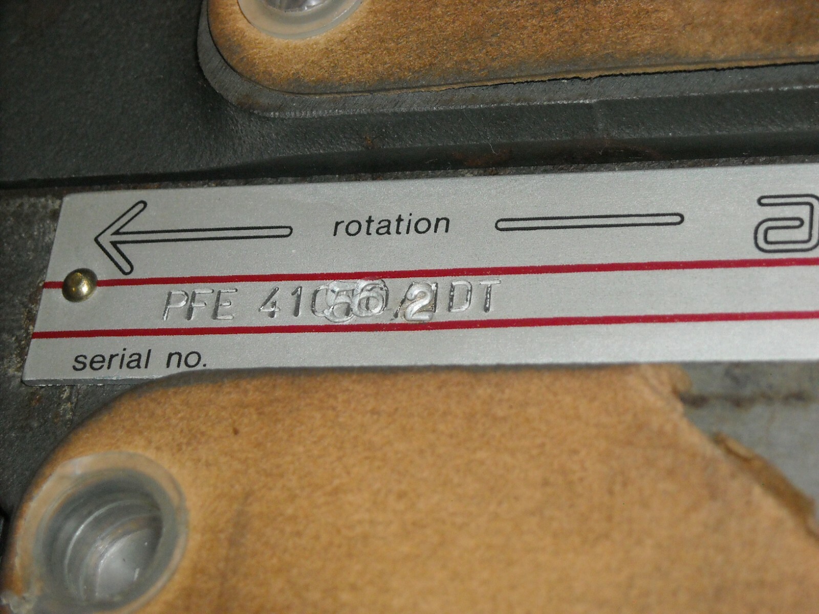 PFE-41056/2DT ATOS PFE Single Hydraulic Vane Pump, New Old Stock