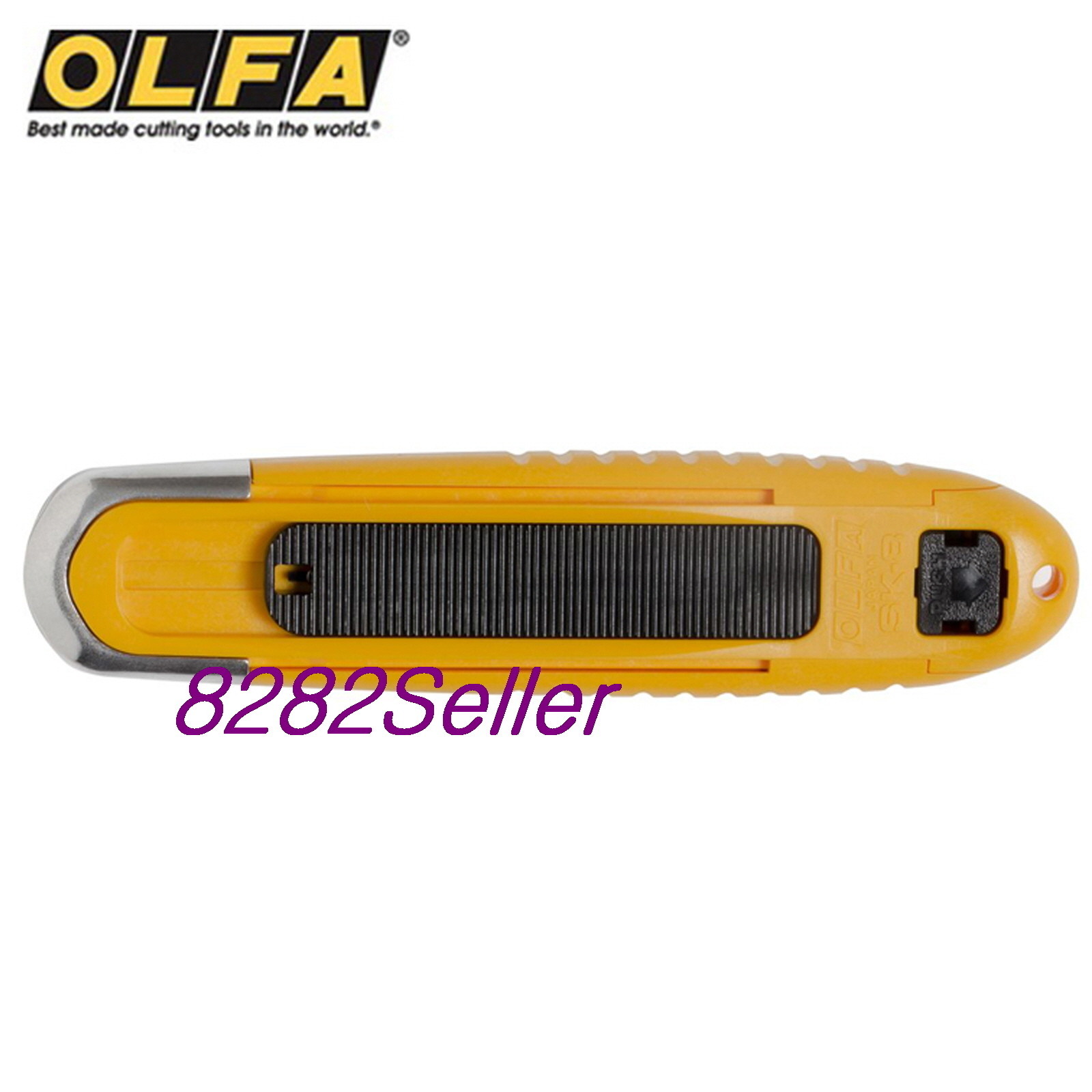OLFA SK-8 Self-Retracting Safety knife Durable Aluminium Die-Casting Head JAPAN