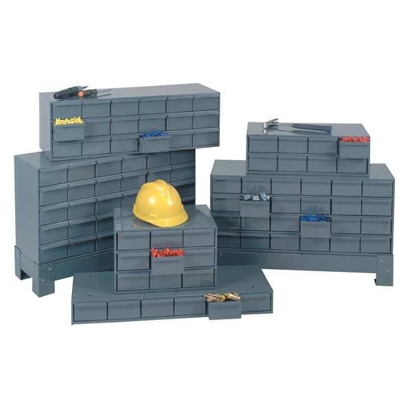 Durham Mfg 006-95 Prime Cold Rolled Steel, Drawer Bin Cabinet, 12 1/4 In D X 21
