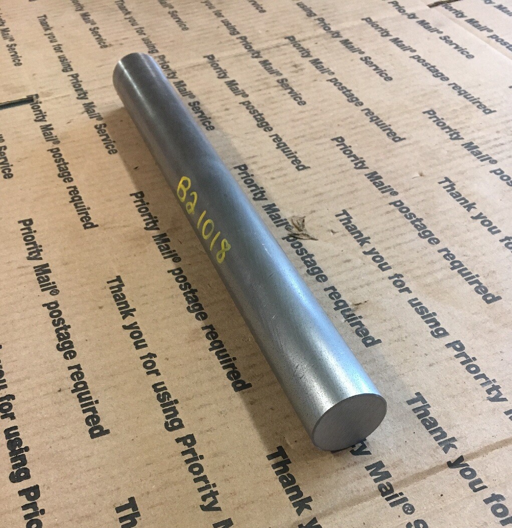 1 1/4” Round Steel Bar Stock Lathe Machining Shaft Blacksmith 8” Long 1018 CR