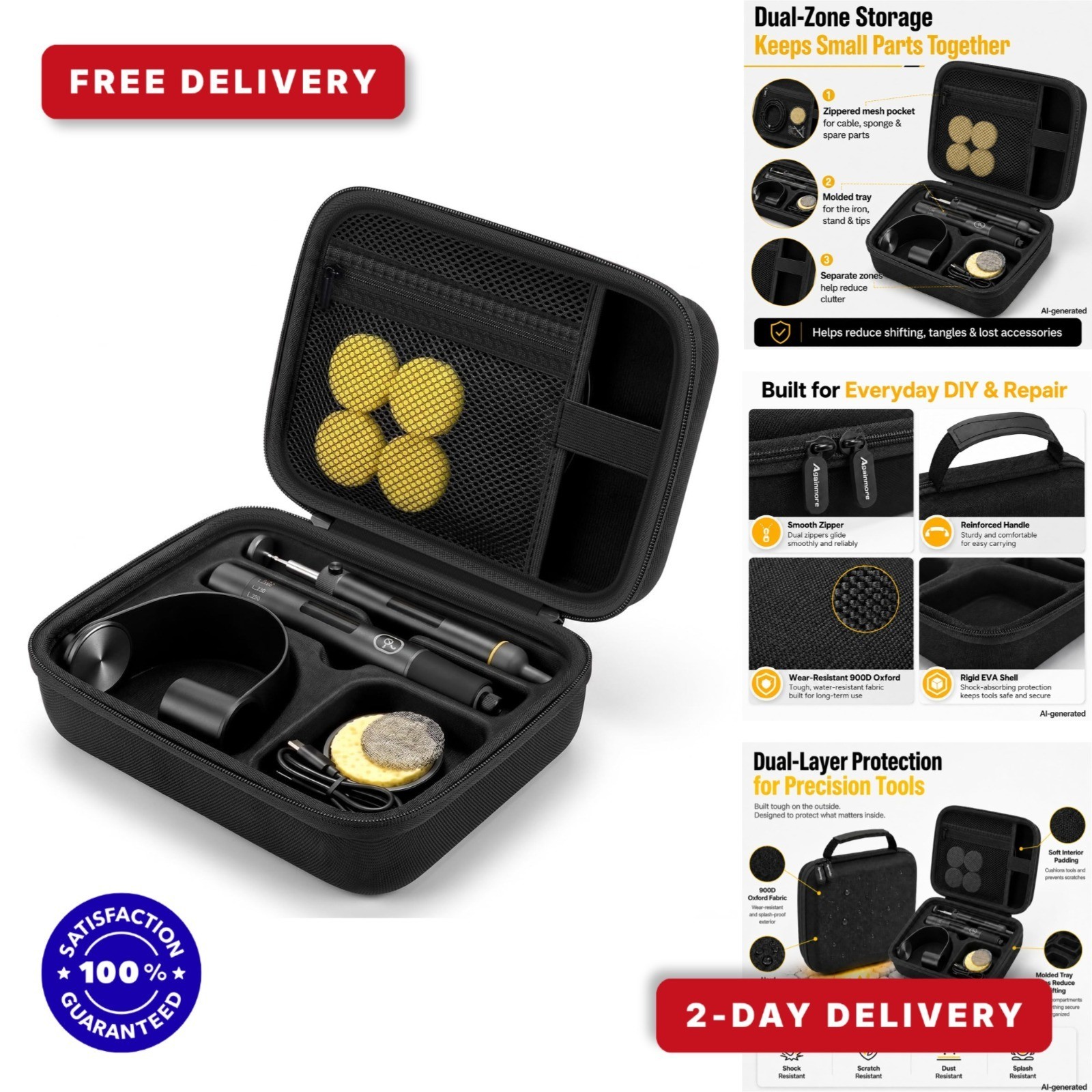 Againmore Carrying Case for Fanttik T1 Max Soldering Iron Kit