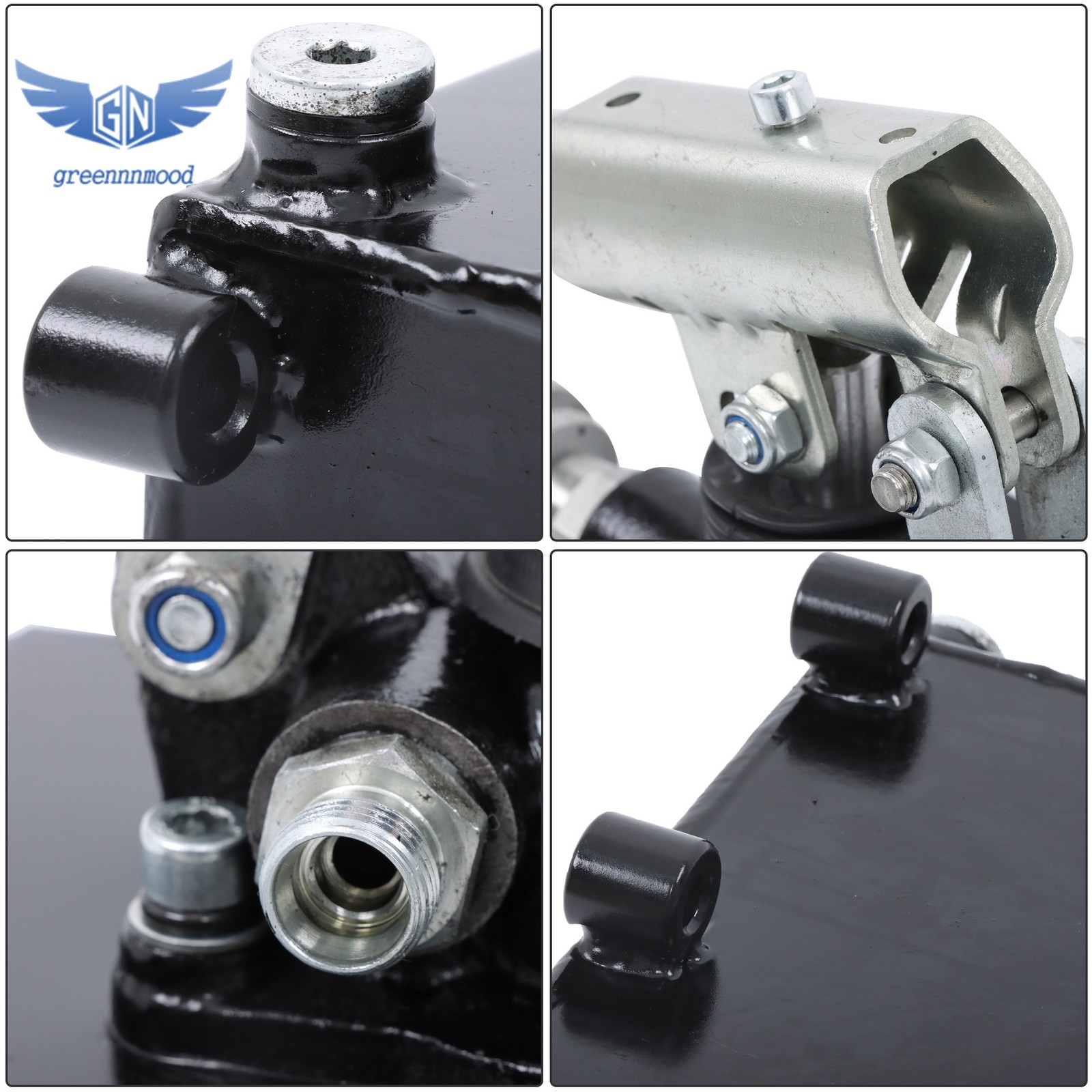 1.5 Cid Single Acting Hydraulic Hand Pump & 5 Qts Tank With Release Knob