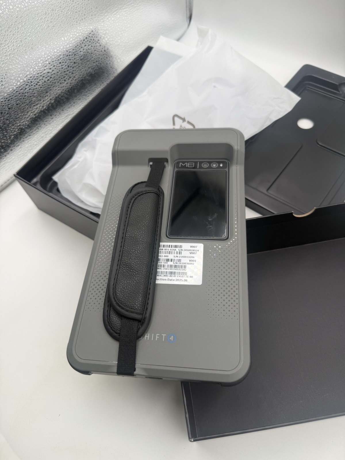 PAX M8 Smart Mobile Terminal 3GB 32GB Android 11 4G + Wi-Fi + Bluetooth – Gray