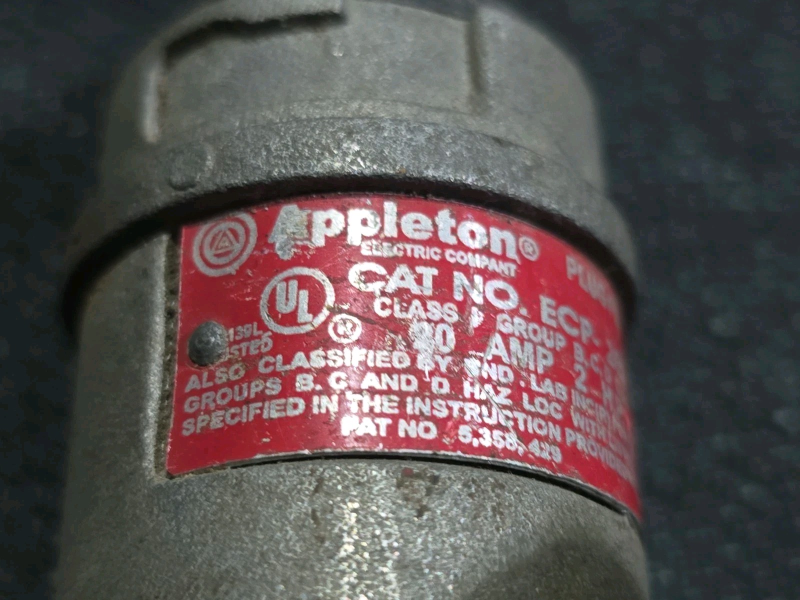 Appleton ECP-2023 PLUG ECP2023 , NEW FASTSHIP