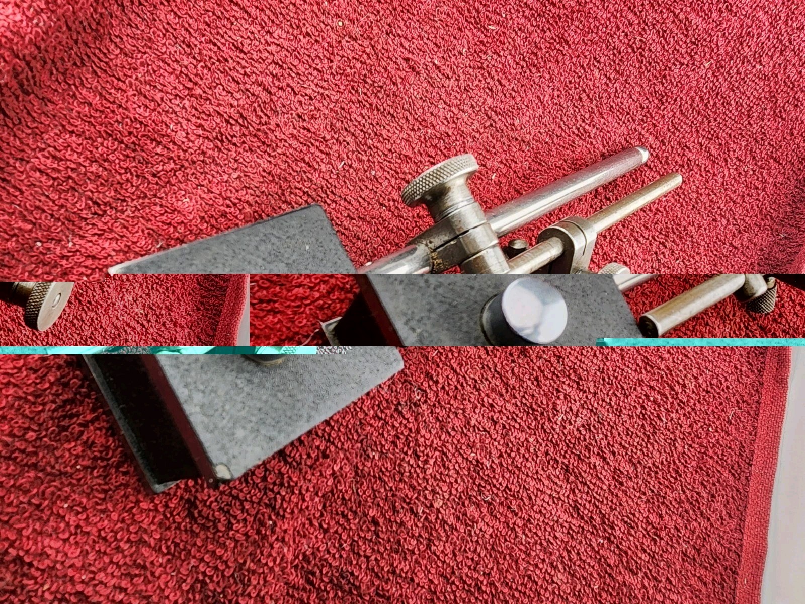 Starrett No.657 Magnetic Base Indicator Holder, Made In USA
