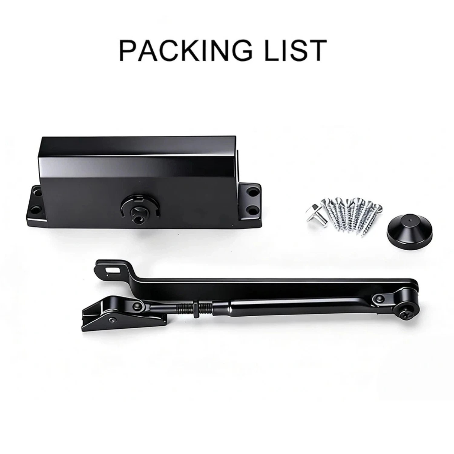 2X 187LB Commercial Door Closer Heavy Duty Residential Hydraulic Auto DoorCloser