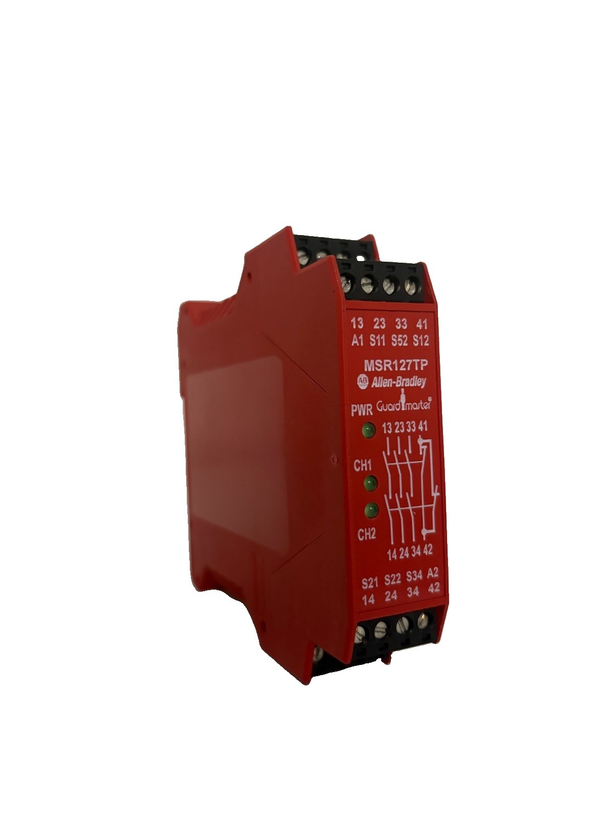 Allen-Bradley 440R-N23132 /C Guard Master MSR127TP Safety Relay 24VAC 24 VDC 2W