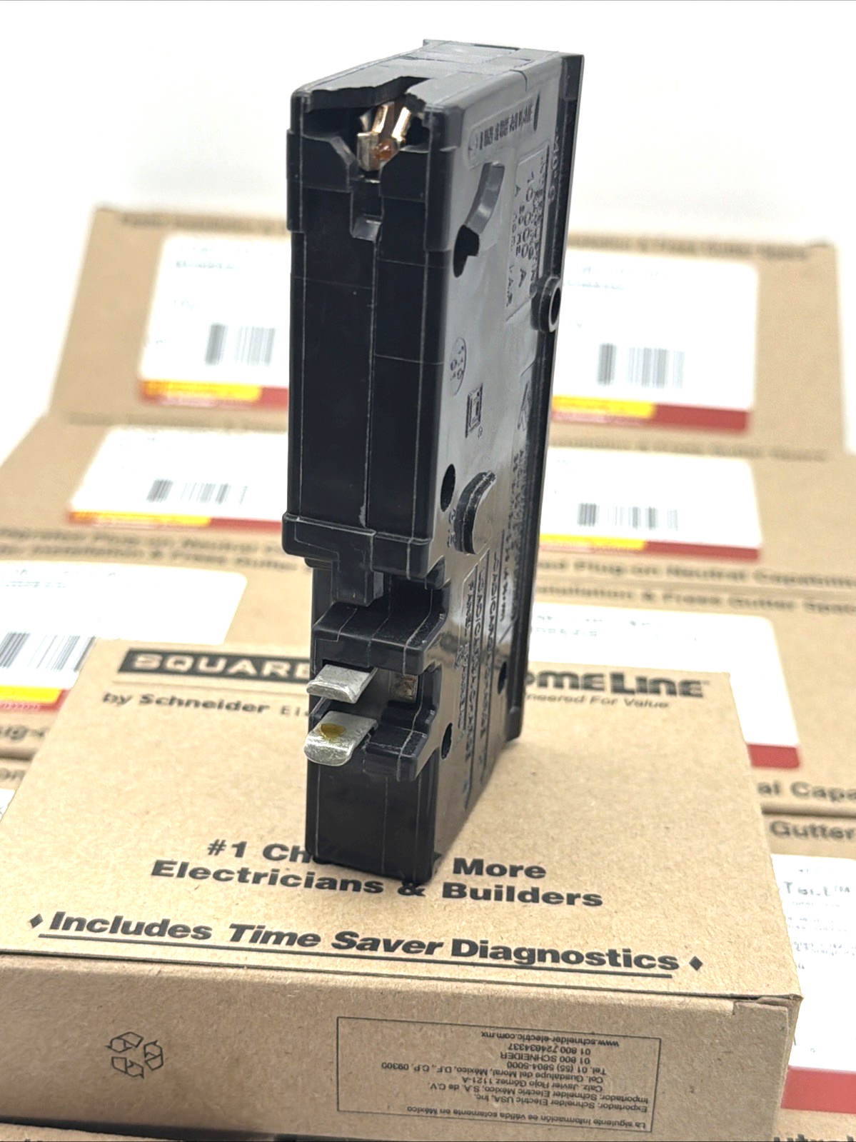SQUARE D HOM115PCAFI 15A ARC FAULT AFCI PLUG-ON NEUTRAL BREAKER NEW LOT OF 10