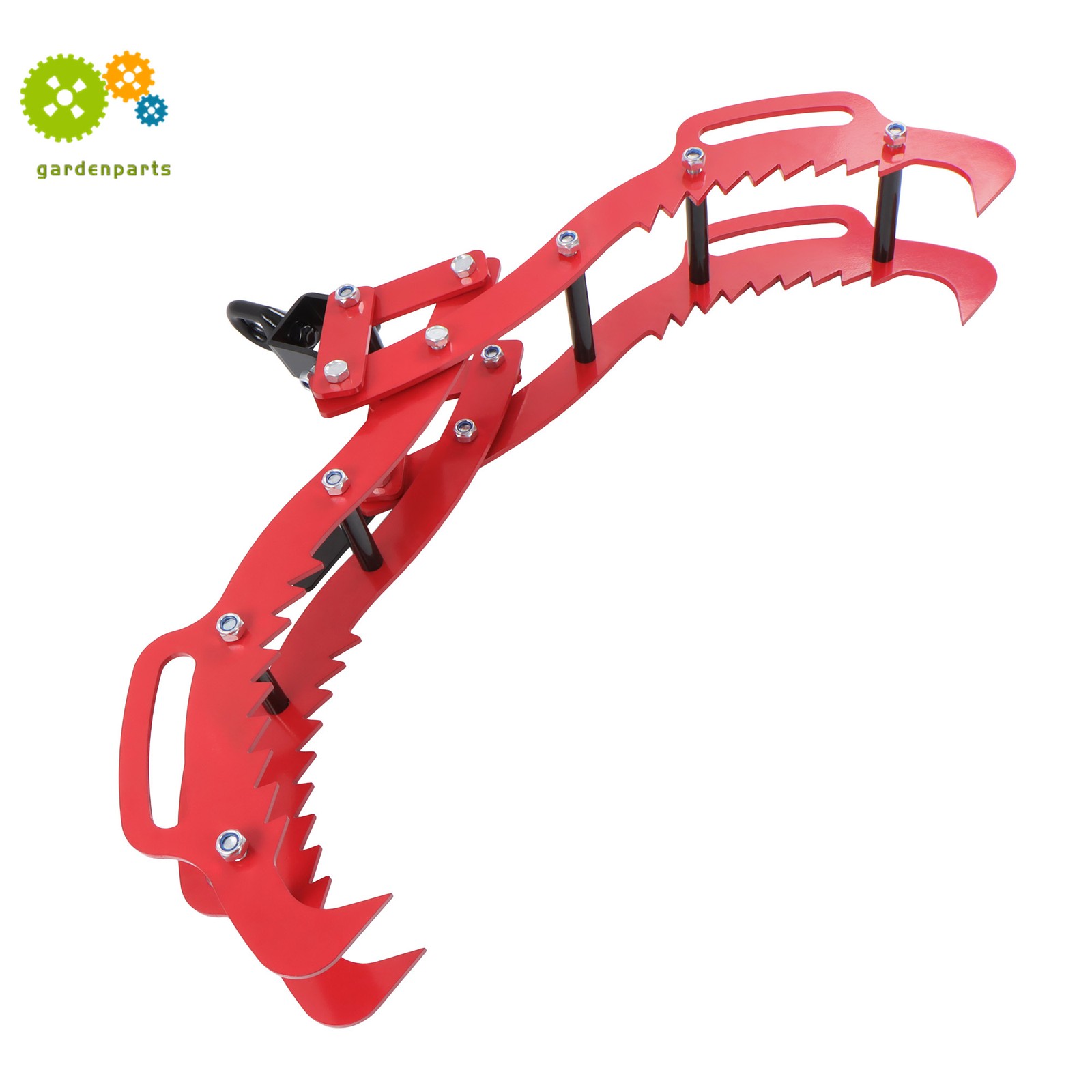 36inch Log Lifting Tongs Log Grapple Hook 4 Claw Fits For Tractor Logging Tongs