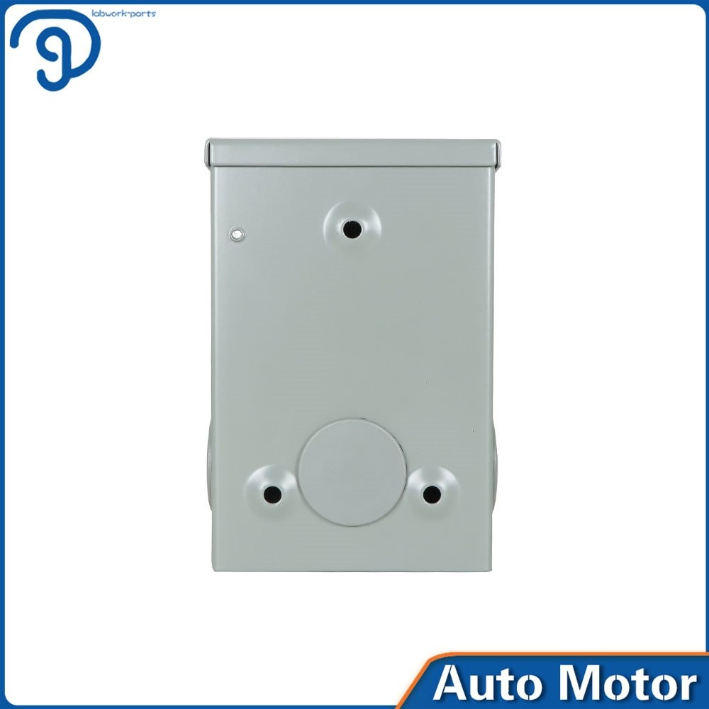 NEMA SS 2-50P Weatherproof 125/250 V 50 Amp 3 Prong Generator Power Inlet Box