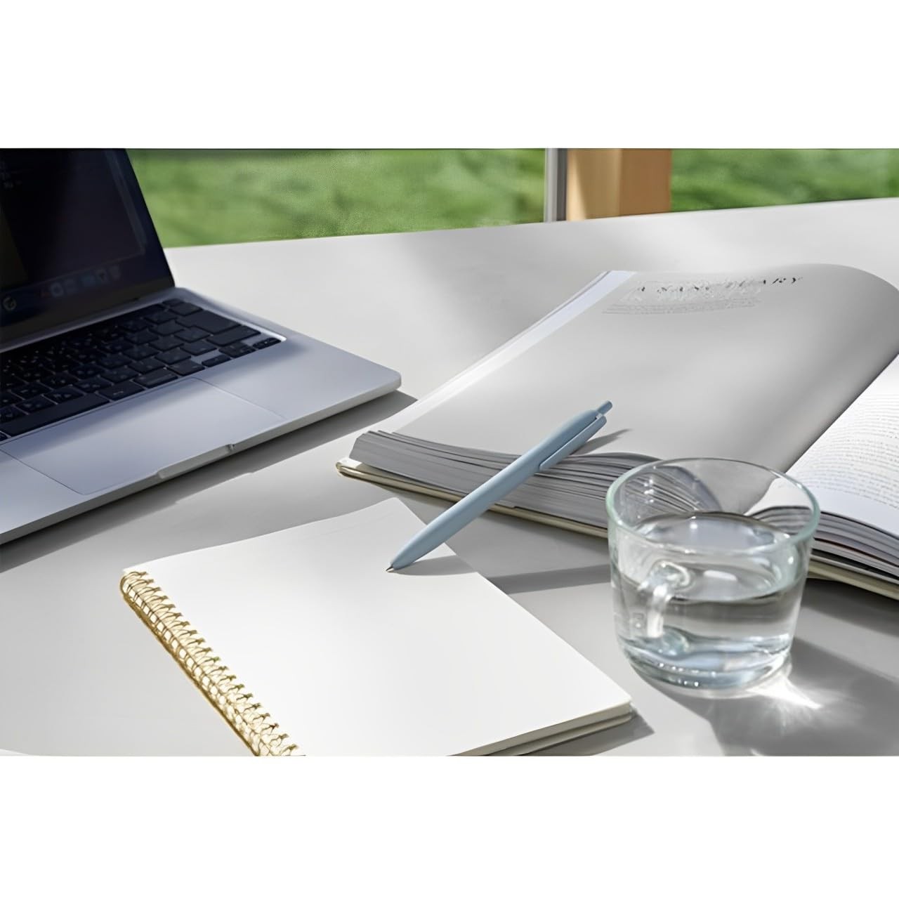 10 Pack Uni Jetstream Single Pen Blue Body Writing Stationary SXNLS07.33