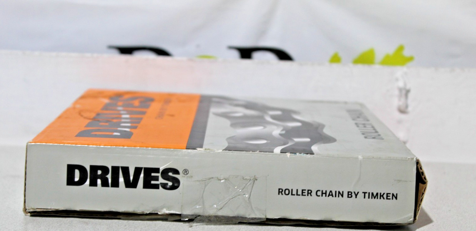 DRIVES DRV-50-1R-10FT Riveted Roller Chain