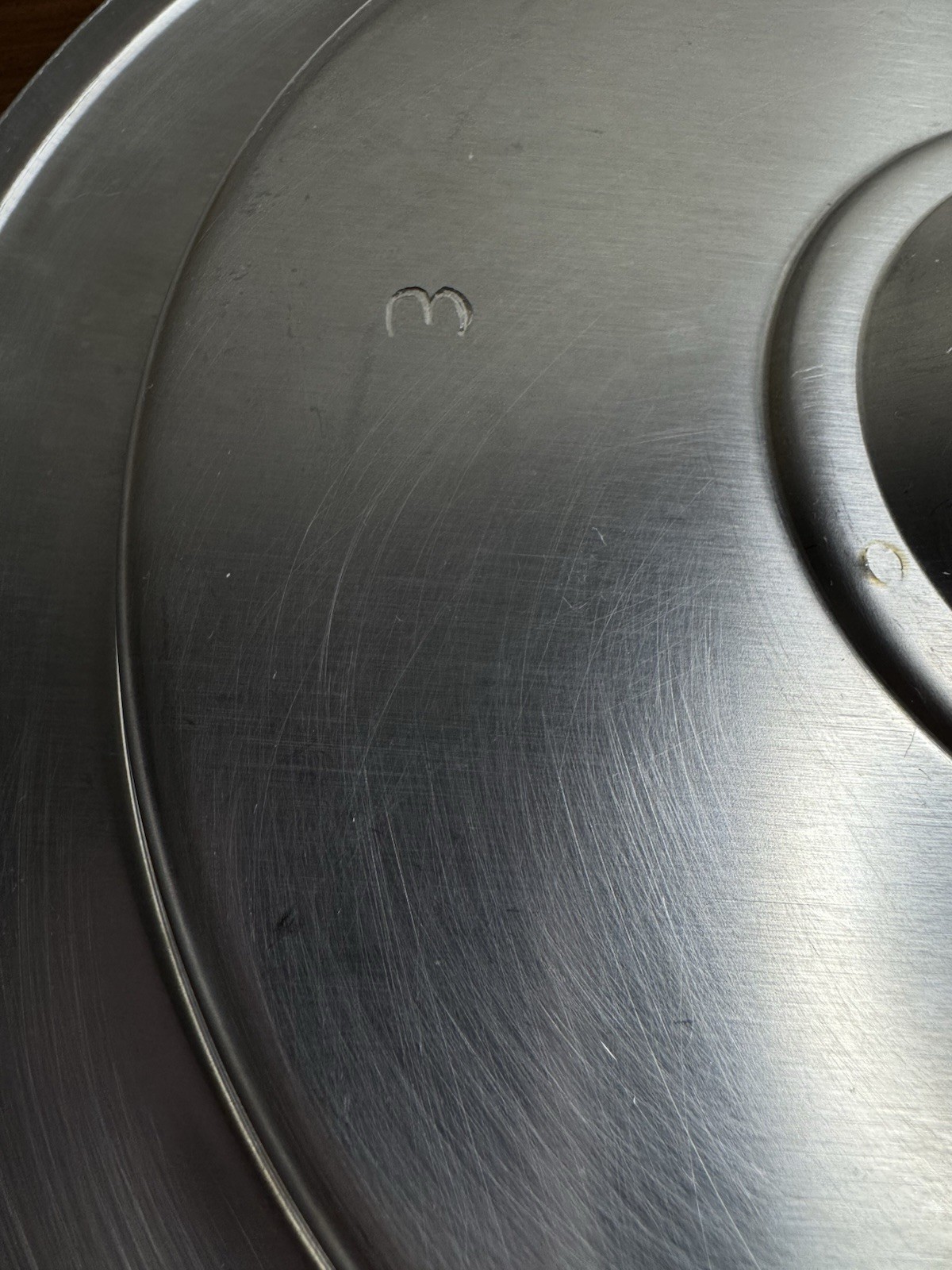 Vollrath 9.5” Stainless Steel Slotted Soup Inset Lid Cover USA Steam Table