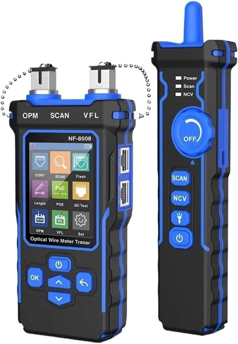 NOYAFA NF-8508 Optical Wire Meter Tracer, a 9-in-1 LAN Ethernet cable tester