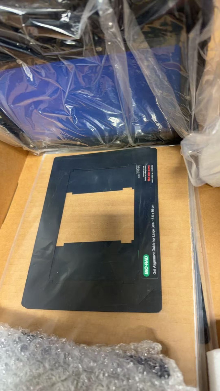 BIO-RAD Blue Sample Tray for GelDoc Go Gel Imaging System #12012160