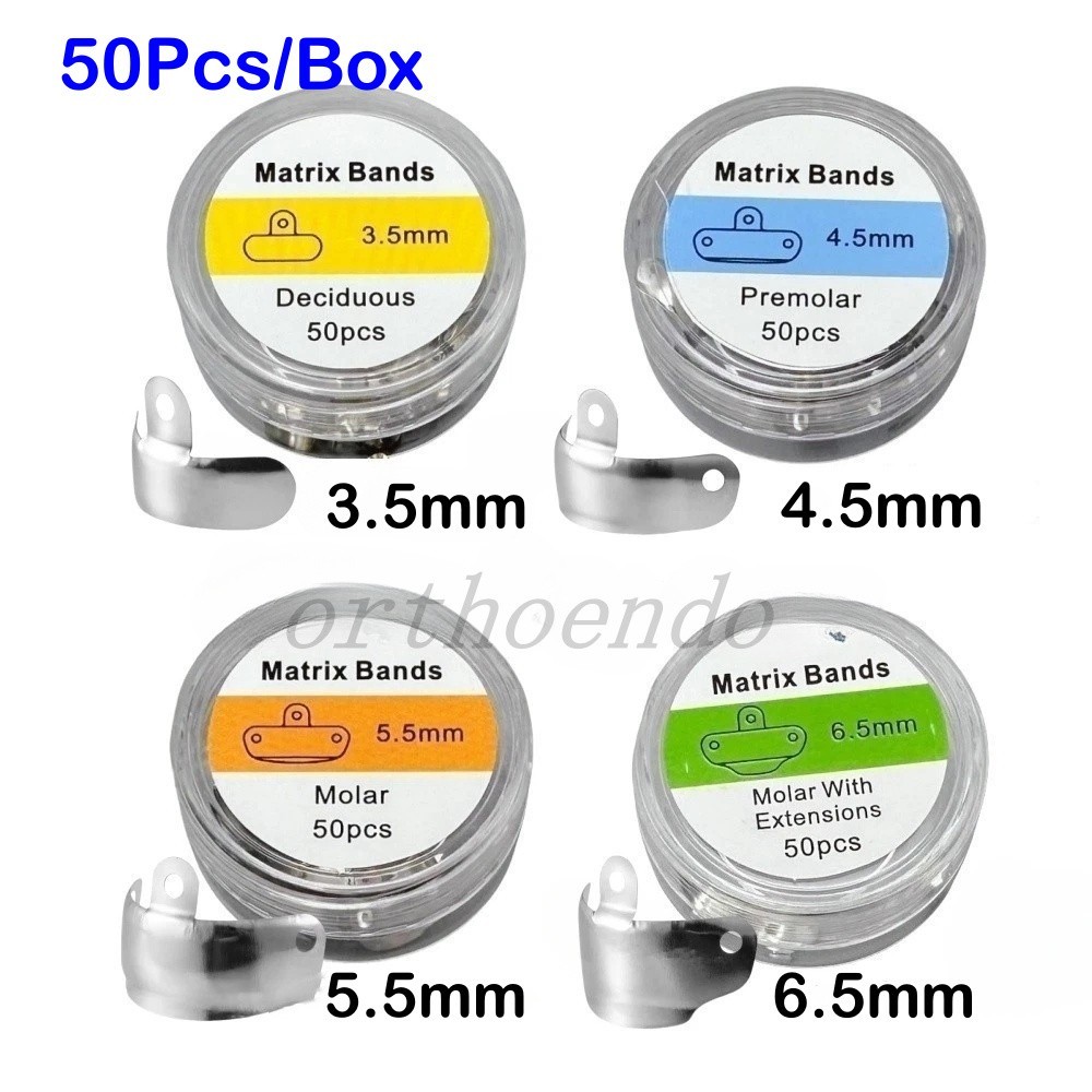 Dental Matrix Bands Ring Clamp Sectional Matrice Fit Garrison Palodent
