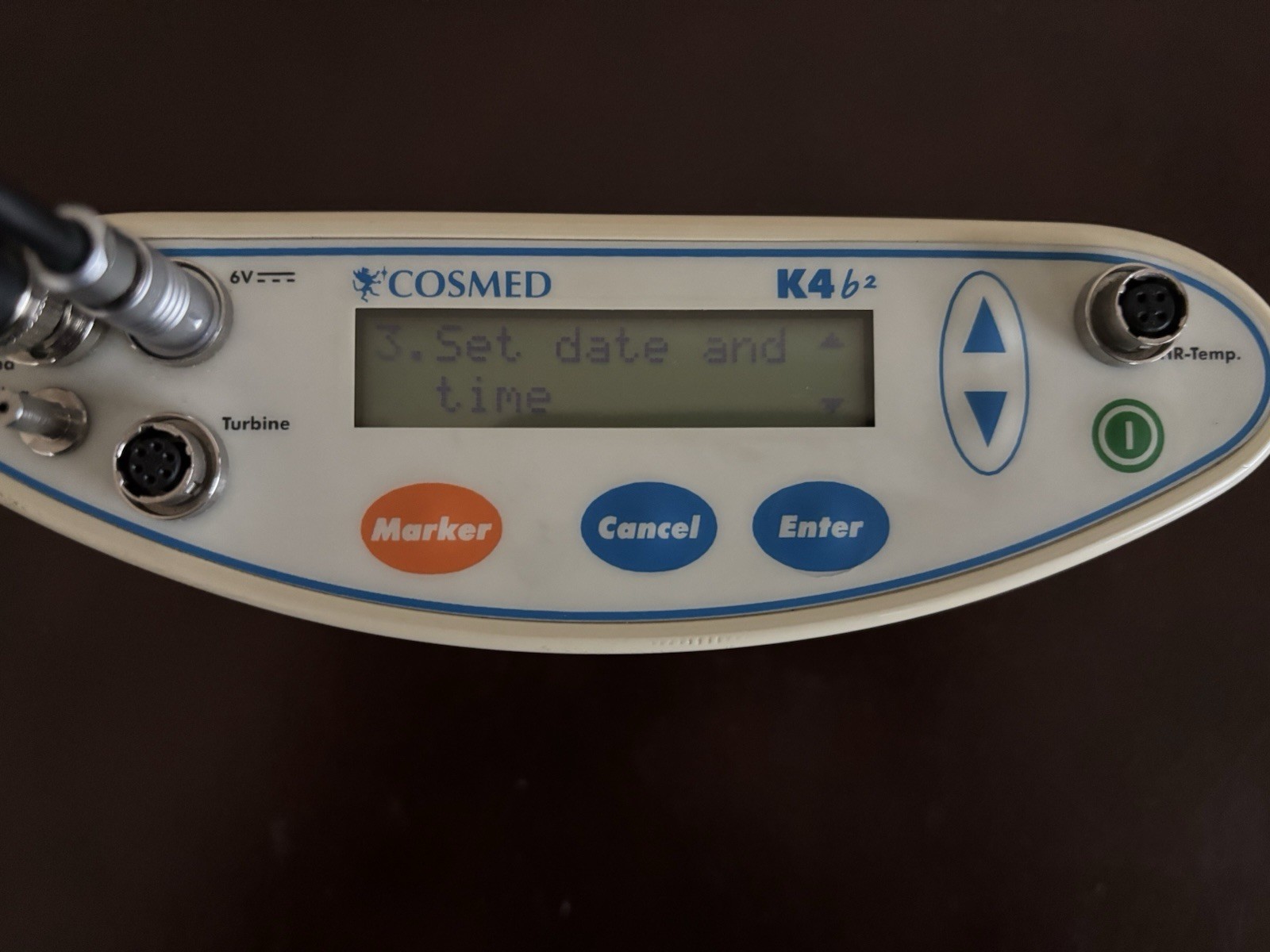 Cosmed K4 B2 Metabolic Analyzer. P/N C09052-02-99 W/RS232 Cable & Power Cable