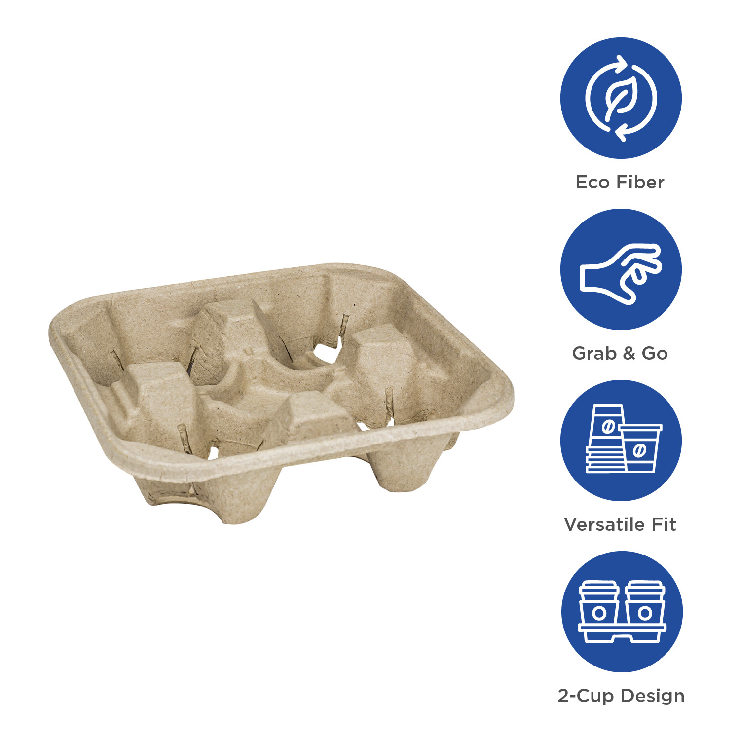 Karat Cup Holder – 4 Cups (8 – 32oz) – 300 ct, C5000