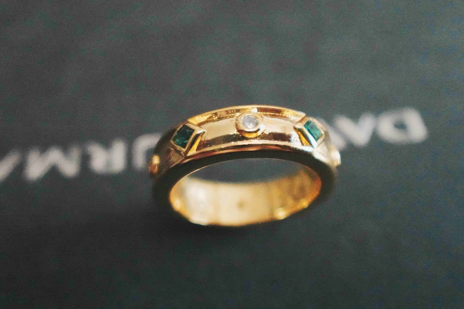 NEWDavidYurmanModern Renaissance 18k Gold Diamond Width Ring Band Size 6
