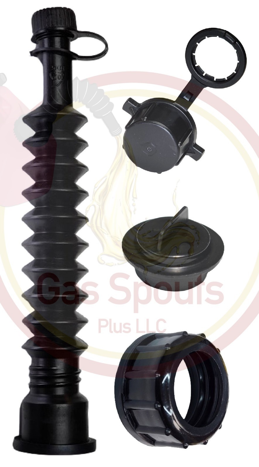 WEDCO Style Gas Spout & Parts Kit Aftermarket Complete Kit BETTER THAN ORIGINALS
