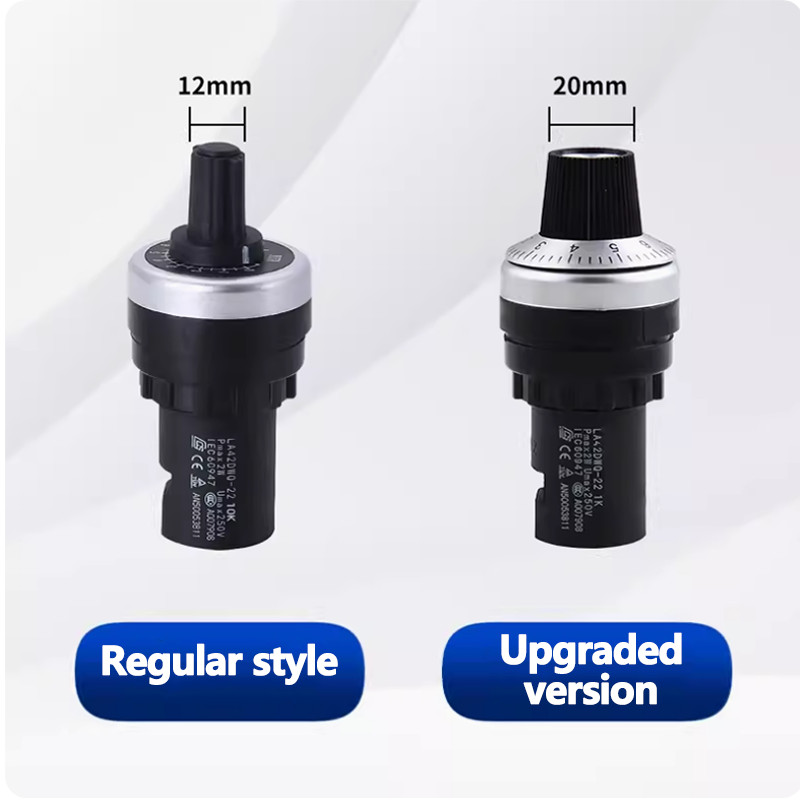 4-20 Pack LA42DWQ-22 22mm Panel Mount Potentiometer, 5K/10K Ohm, 2W 250V USA