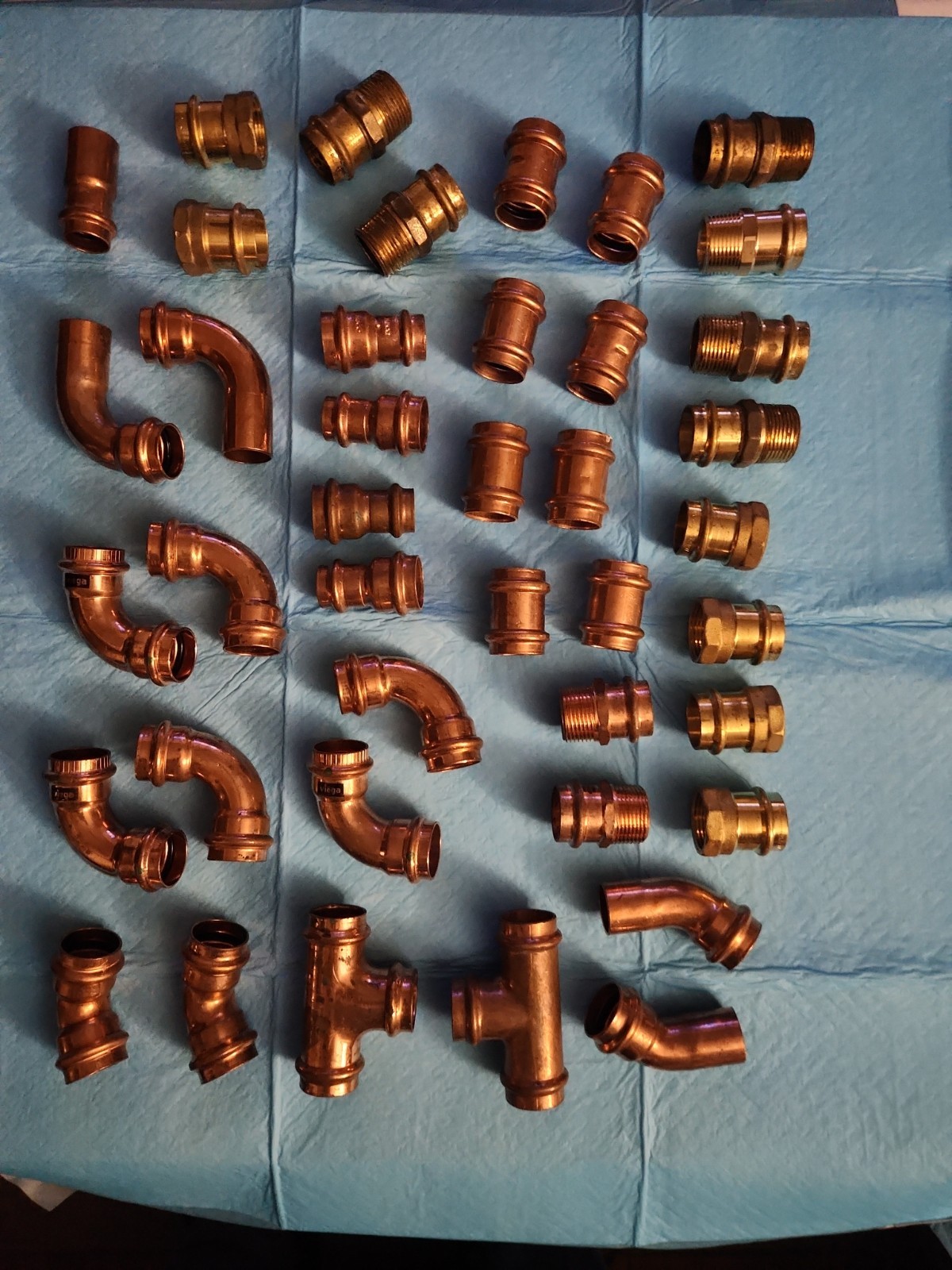 Mixed Lot Of 1″ Propress Fittings