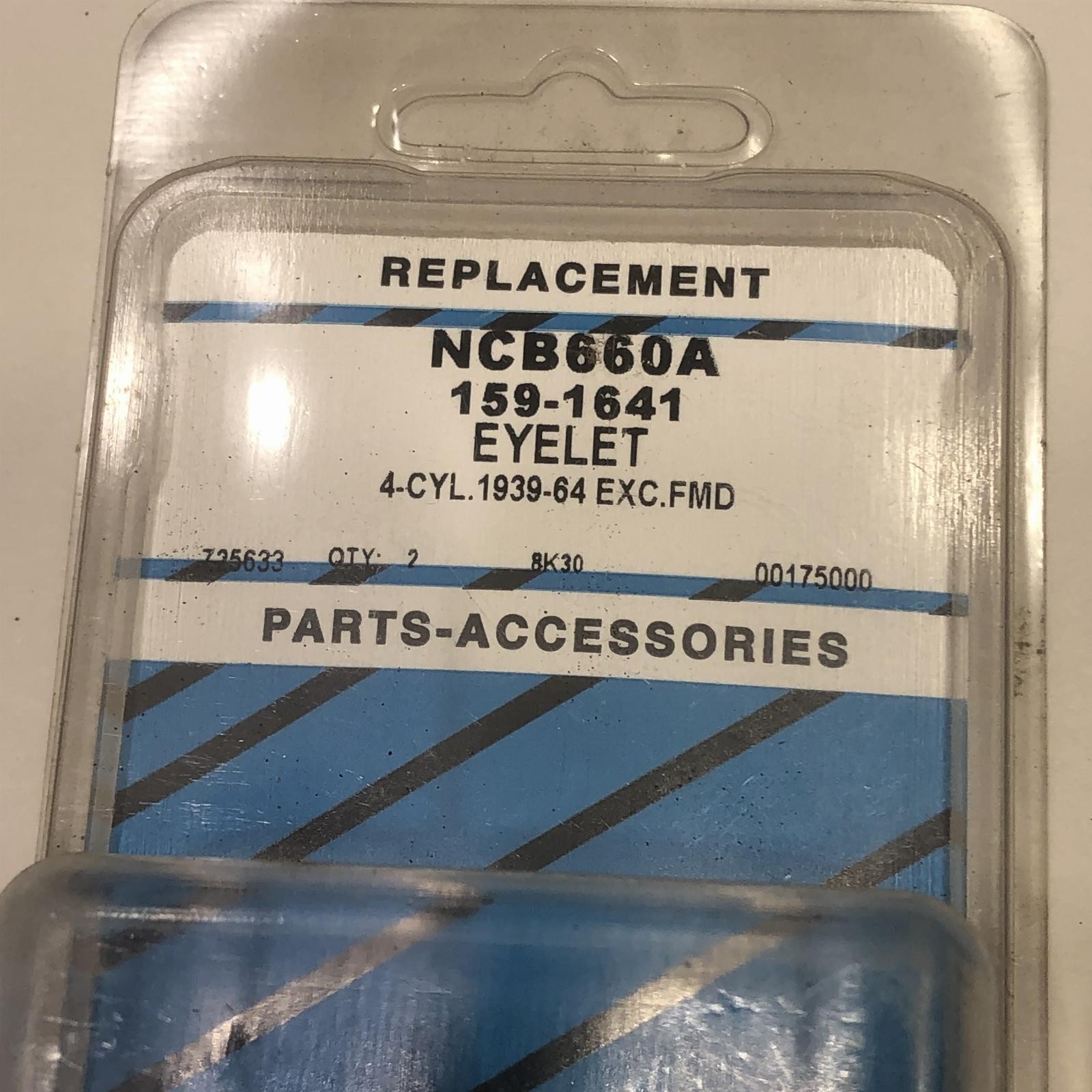 Tisco NCB660A Check Chain Eyelet Replaces 159-1641