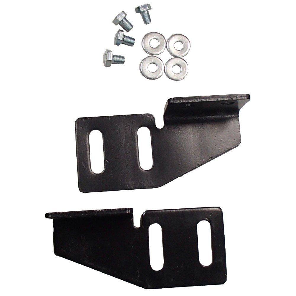 Compact Tractor Flip Seat with Brackets Fits Ford NH 1510 1710 1910 Black Vinyl